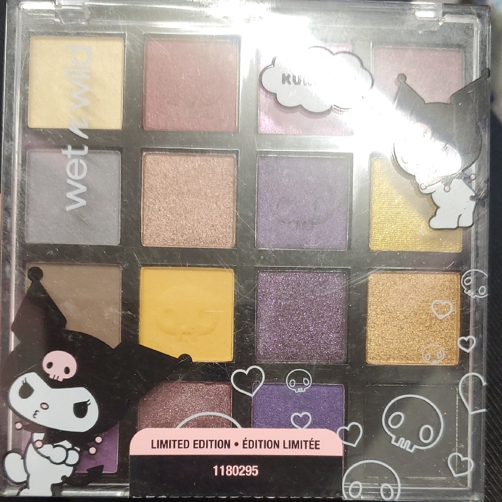 Wet n Wild Purple and Yellow Eyeshadow Palette Vibrant Shades